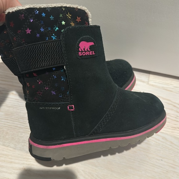Sorel girls Rylee star print waterproof boots - Picture 4 of 7